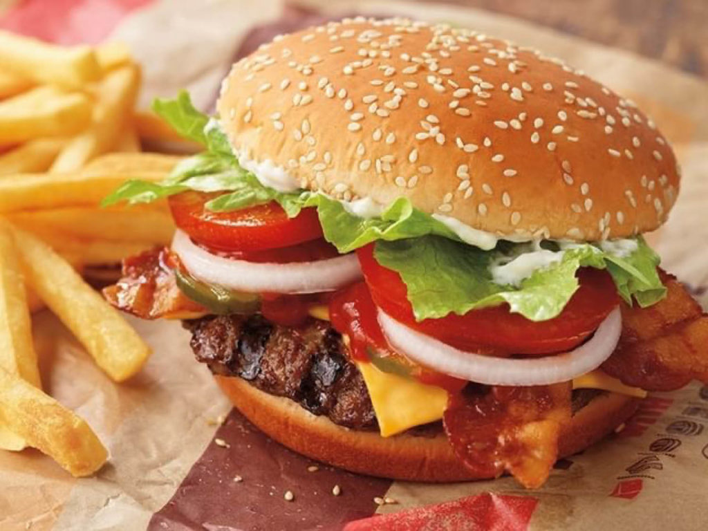 Mat fra Burger King