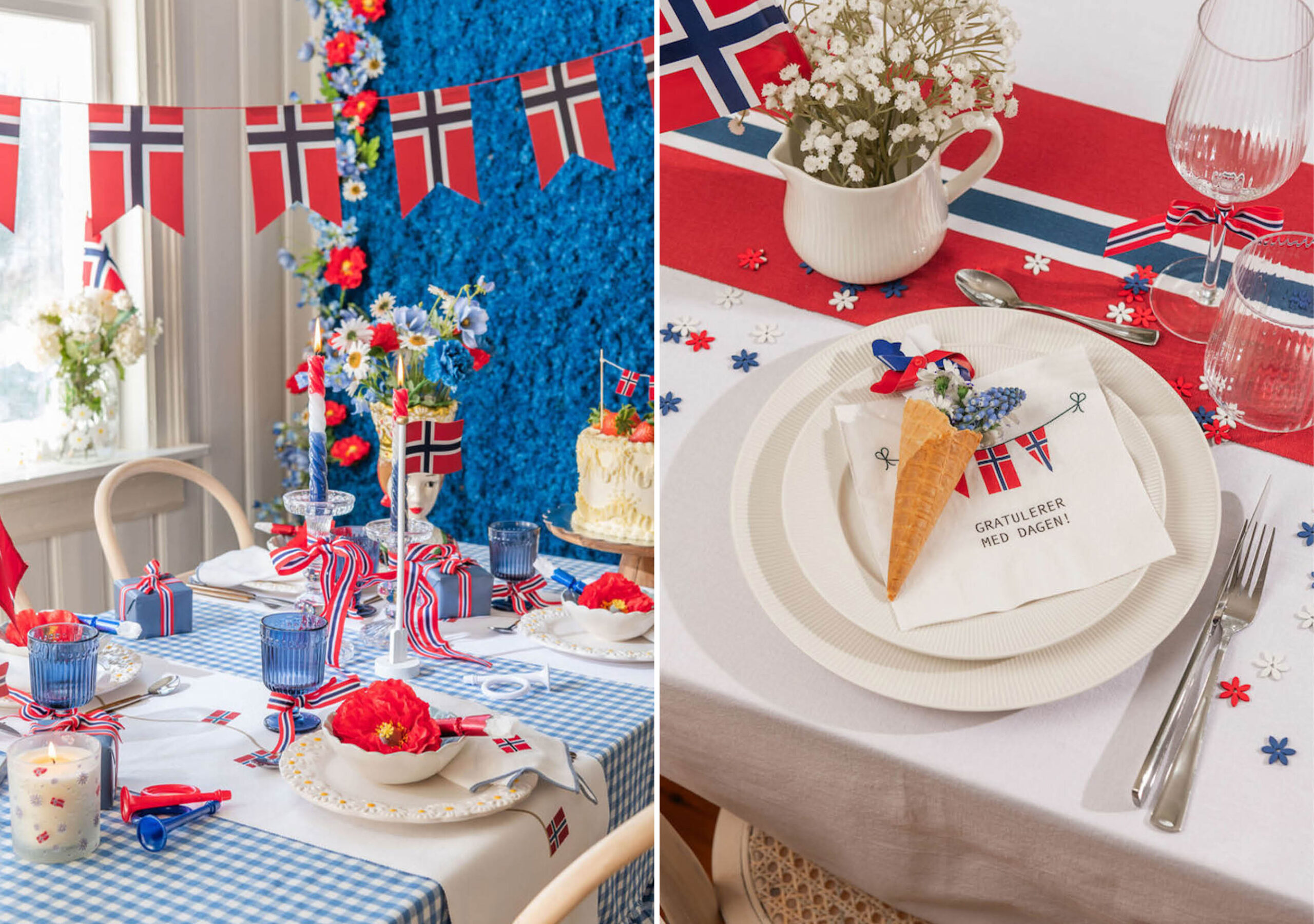 Bordpynt til 17. mai fra Nille på CC Gjøvik