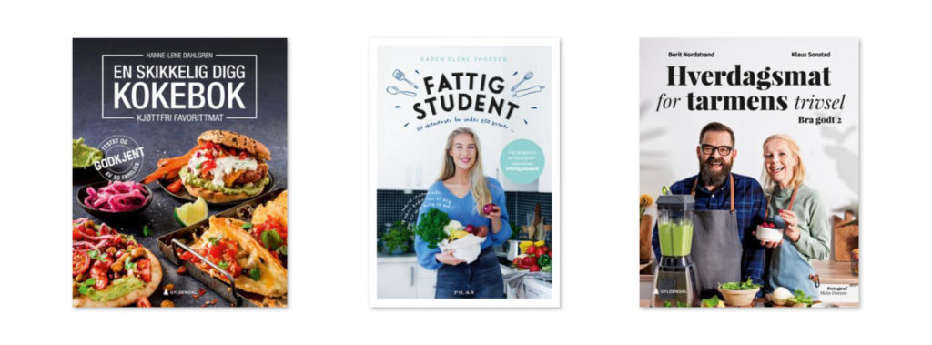 Bilde av bokcover en skikkelig digg kokebok, fattig student og hverdagsmat for tarmens trivsel