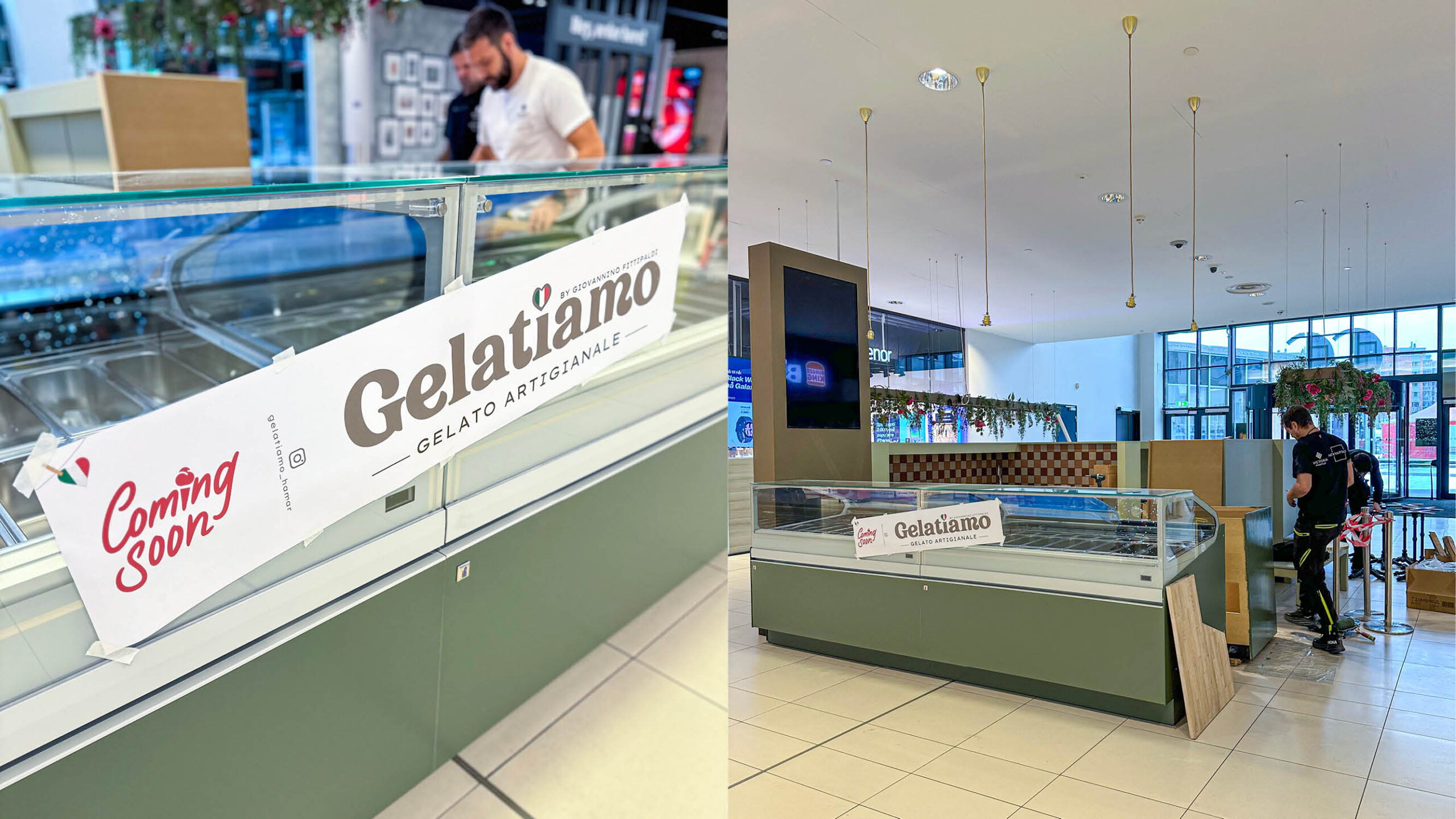 Gelatiamo åpner på CC Hamar