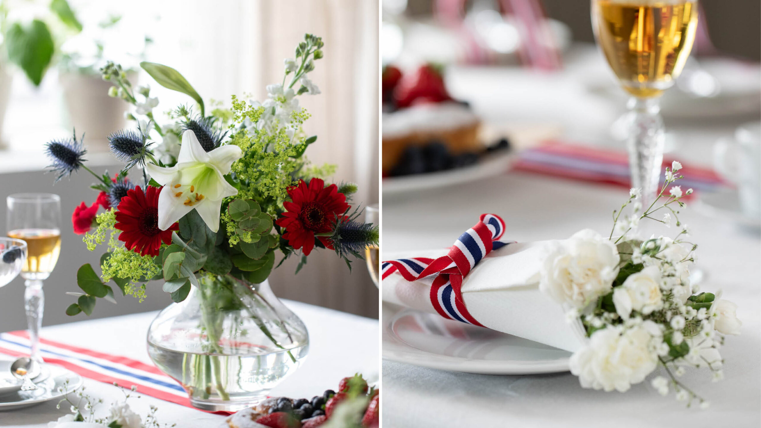 Blomster til 17. mai fra Mester Grønn på CC Hamar