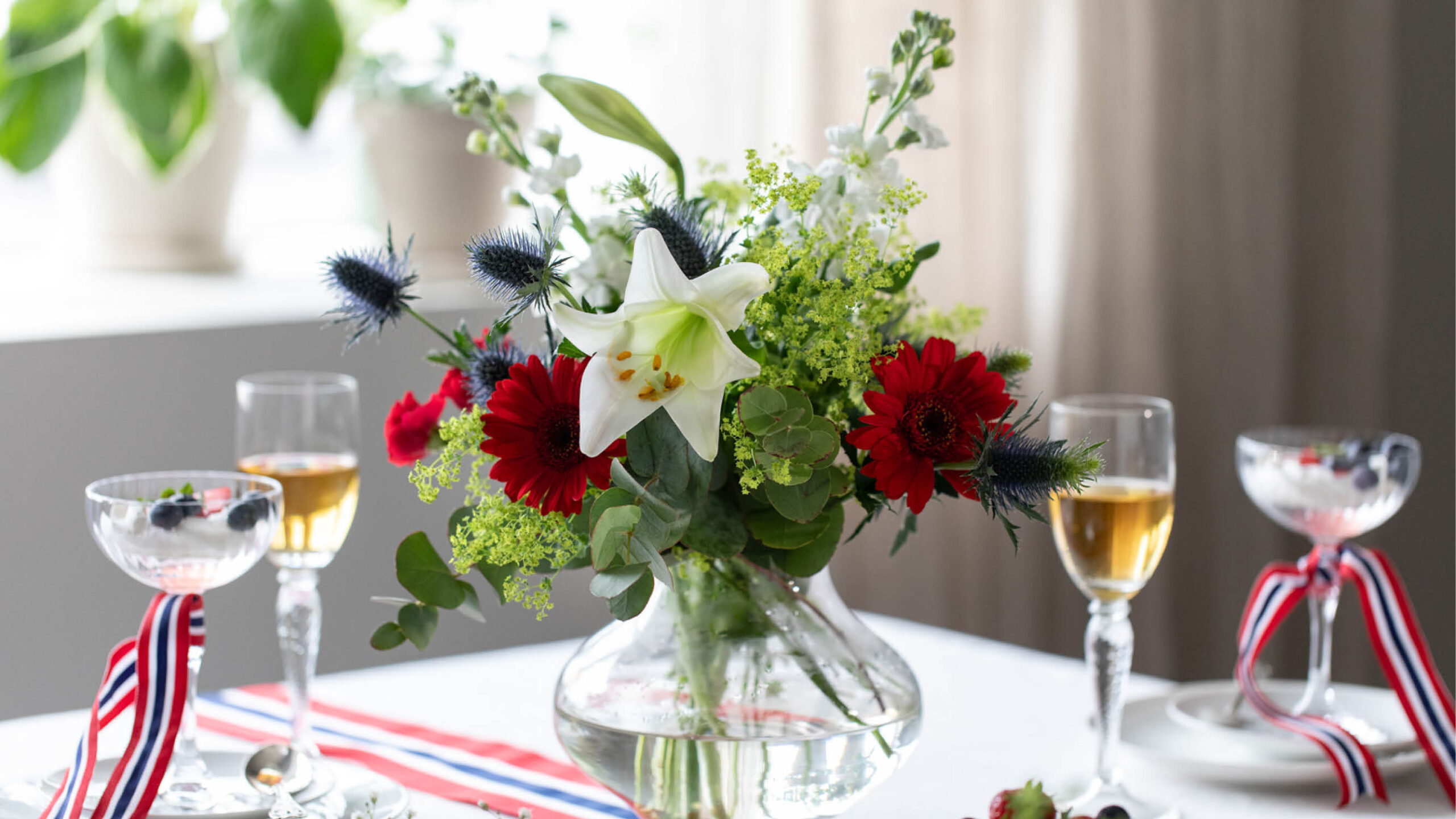 Blomster til 17. mai fra Mester Grønn på CC Hamar